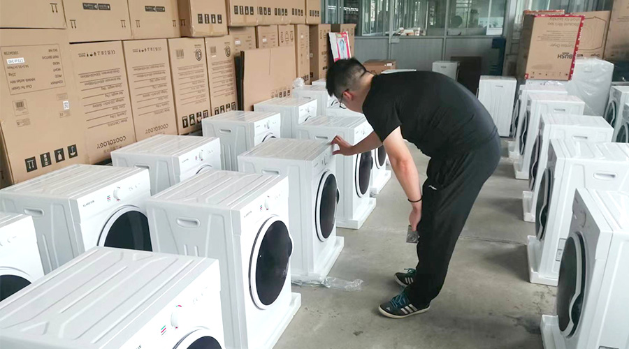 驗貨嚴謹！客戶德國KLARSTEIN對金環(huán)電器衣物烘干機代工質量好評