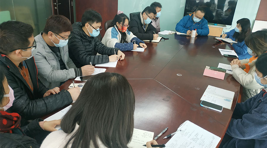 開工大吉！金環(huán)電器組織銷售部門召開動員大會