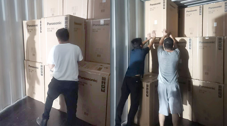 出貨速度！金環(huán)電器順利完成松下客戶的衣物烘干機出貨