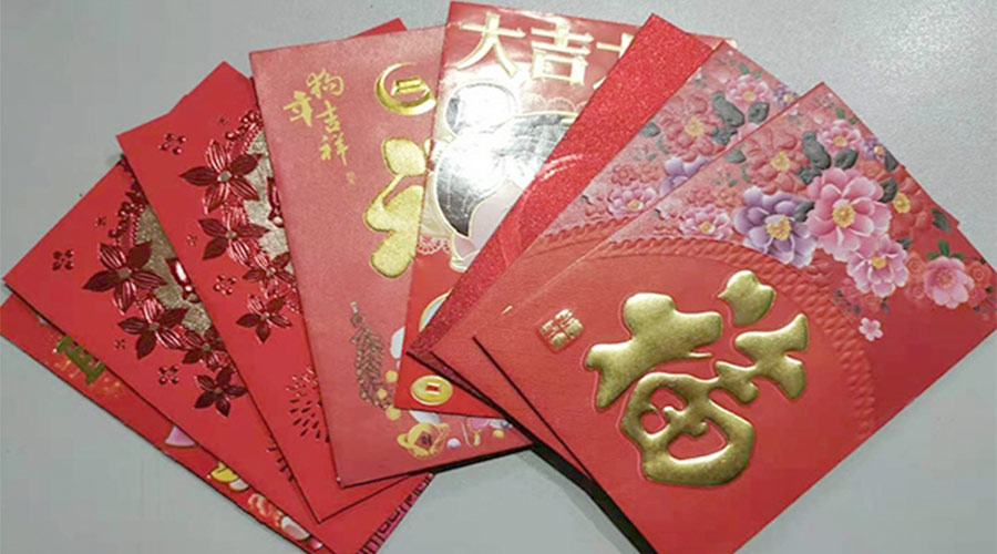 開工好彩頭！金環(huán)電器銷售部為員工派發(fā)開工紅包！