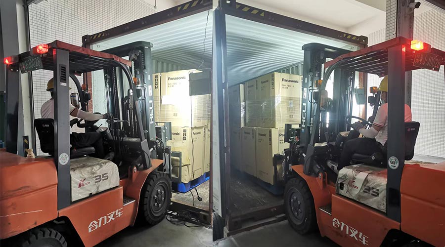 趕進度加油干！ 迅速完成松下客戶的衣物烘干機出貨