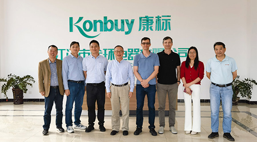 新項(xiàng)目對接！客戶伊萊克斯親臨金環(huán)電器參觀指導(dǎo)